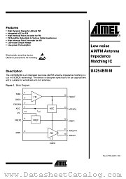 U4254BM-M datasheet pdf Atmel