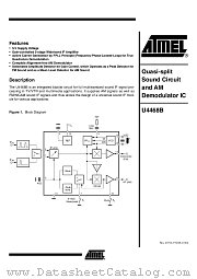 U4468B datasheet pdf Atmel