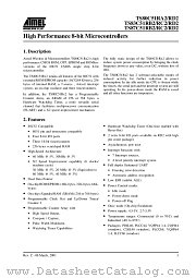 TS80C51RD2 datasheet pdf Atmel