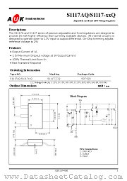 S1117-XXQ datasheet pdf AUK Corp