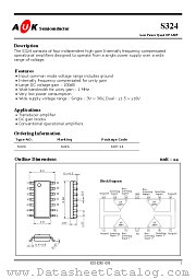 S324 datasheet pdf AUK Corp
