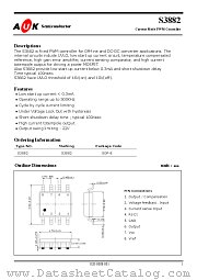 S3882 datasheet pdf AUK Corp