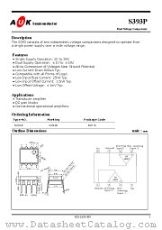 S393P datasheet pdf AUK Corp