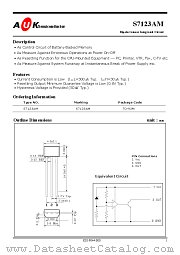 S7123AM datasheet pdf AUK Corp