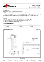 S7139AM datasheet pdf AUK Corp