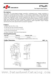 S79XXPI datasheet pdf AUK Corp