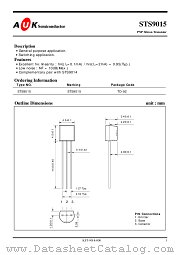 STS9015 datasheet pdf AUK Corp