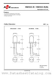 SB5312-H(B) datasheet pdf AUK Corp