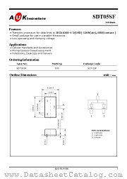 SDT05SF datasheet pdf AUK Corp