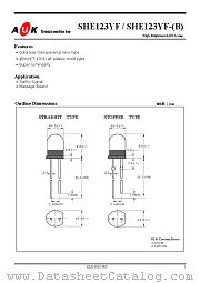 SHE123YF-(B) datasheet pdf AUK Corp