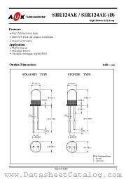 SHE124AE-(B) datasheet pdf AUK Corp