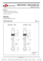 SHE124MD-(B) datasheet pdf AUK Corp