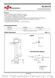 SL431BM datasheet pdf AUK Corp