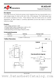 SL432XSF datasheet pdf AUK Corp
