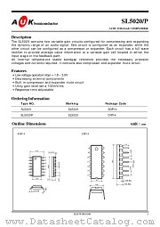SL5020P datasheet pdf AUK Corp