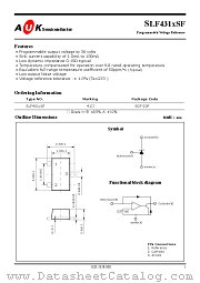 SLF431XSF datasheet pdf AUK Corp