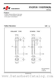 SM3518(B) datasheet pdf AUK Corp