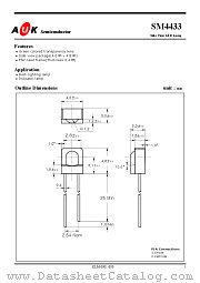 SM4433 datasheet pdf AUK Corp