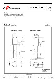 SM5511(B) datasheet pdf AUK Corp