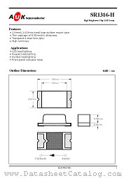 SR1316-H datasheet pdf AUK Corp