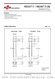 SR3417-U datasheet pdf AUK Corp