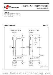 SR3517-U(B) datasheet pdf AUK Corp