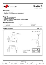 SRA2201E datasheet pdf AUK Corp