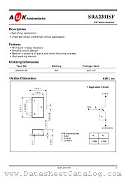 SRA2201SF datasheet pdf AUK Corp