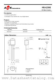 SRA2202 datasheet pdf AUK Corp