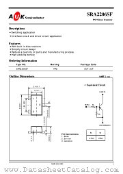 SRA2206SF datasheet pdf AUK Corp