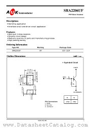 SRA2206UF datasheet pdf AUK Corp