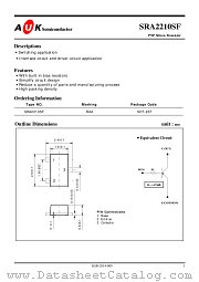 SRA2210SF datasheet pdf AUK Corp