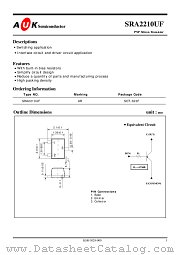 SRA2210UF datasheet pdf AUK Corp