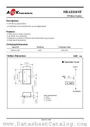 SRA2211SF datasheet pdf AUK Corp