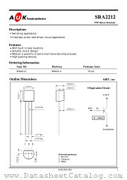 SRA2212 datasheet pdf AUK Corp