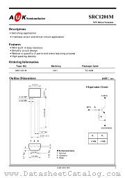 SRC1201M datasheet pdf AUK Corp