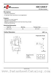 SRC1204UF datasheet pdf AUK Corp