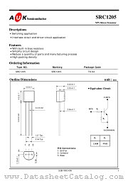 SRC1205 datasheet pdf AUK Corp