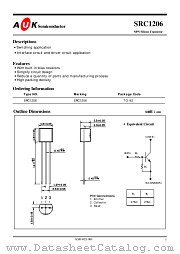 SRC1206 datasheet pdf AUK Corp