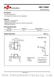 SRC1206E datasheet pdf AUK Corp