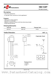 SRC1207 datasheet pdf AUK Corp