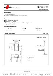 SRC1212EF datasheet pdf AUK Corp
