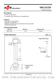 SRC1212M datasheet pdf AUK Corp