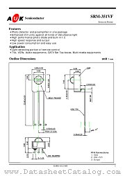 SRM351VF datasheet pdf AUK Corp