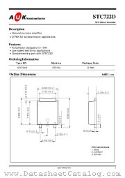 STC722D datasheet pdf AUK Corp