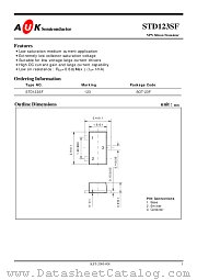 STD123SF datasheet pdf AUK Corp
