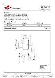 STD123U datasheet pdf AUK Corp