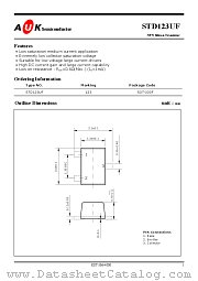 STD123UF datasheet pdf AUK Corp