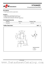 STK0602U datasheet pdf AUK Corp