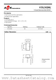 STK1828K datasheet pdf AUK Corp